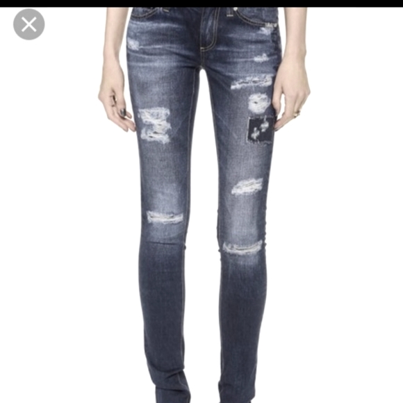 AG Digital Luxe Denim, Super Skinny Legging - Picture 1 of 3